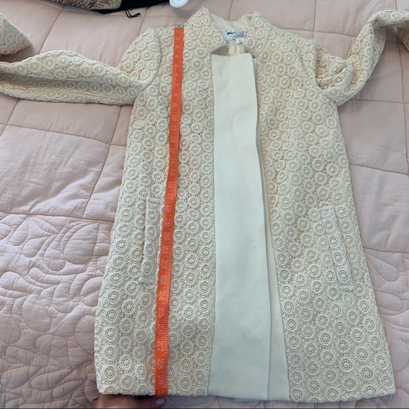 PIM & LARKIN size XS stunning cream jacket with crochet embroidery detail - Picture 12 of 16
